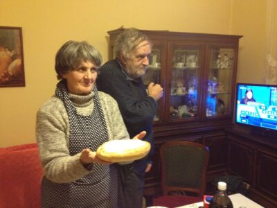 Serbian Christmas at Lola and Dragan's, to which i was invited when i was staying in Niš (Serbia, January '17)