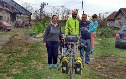 Dragica, Ivica, and their boy Andrija (Serbia, Fall '16)