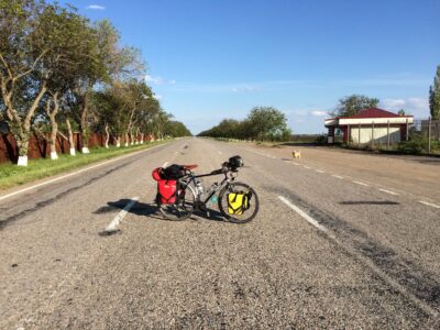 Transnistrian roads are quite empty and good (Transnistria, May '17)