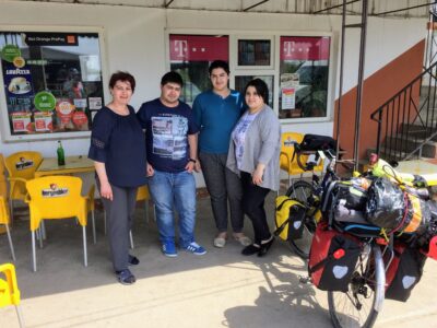 Leonica, Valentin, Jon and Dana (Romania, April '17)