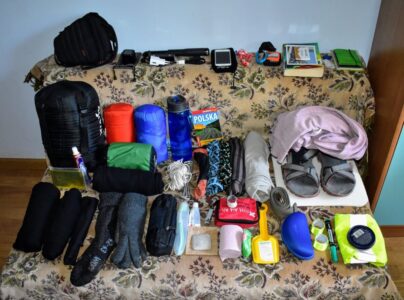 my minimalist hitchhiking kit