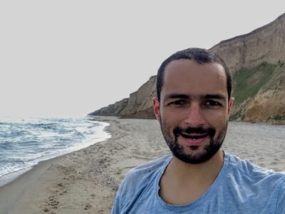 right after a skinny dip in the Black Sea! (Ukraine, May ’17)