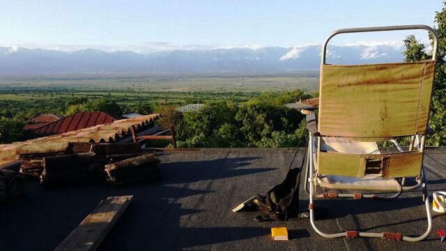 Afterwork by the Greater Caucasus