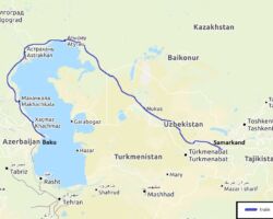 Rico's train ride back to Baku